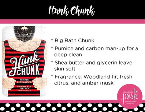 Hunk Chunk Perfectly Posh Perfectly Posh Party Perfectly Posh