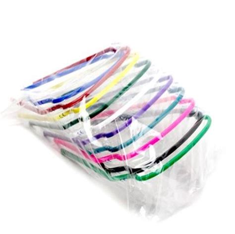 Safeview® Assembled Assorted Color Eyewear Disposable Fog Resistant