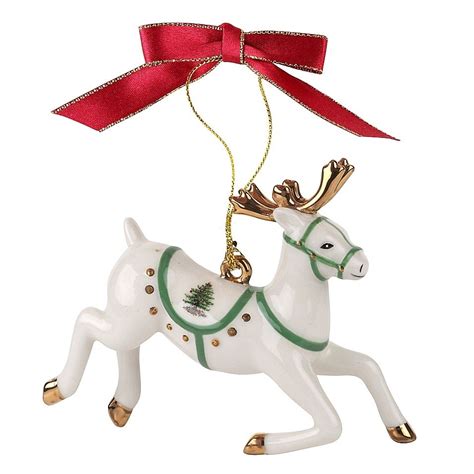 Spode® Christmas Tree Reindeer Ornament Bed Bath And Beyond In 2021