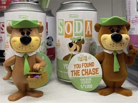 Sodascape🥤 On Twitter Another Awesome Look At The Yogi Bear Funko Soda Common And Flocked Chase