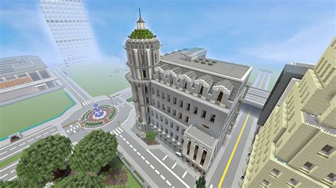 Roosevelt City Postal Service Building Minecraft Xbox Youtube