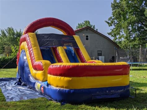 Ft Jumping Jack Slide Wet Or Dry Jumping Jacks Event Rentals Springfield Mo