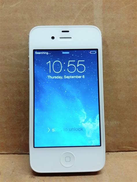 Ibid Lot 14880 Apple Iphone 4s White 16gb Verizon 1 Each