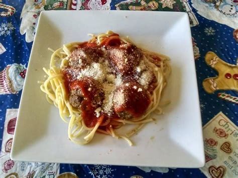 Mom S Spaghetti And Meatballs Just A Pinch Recipes Hot Sex Picture