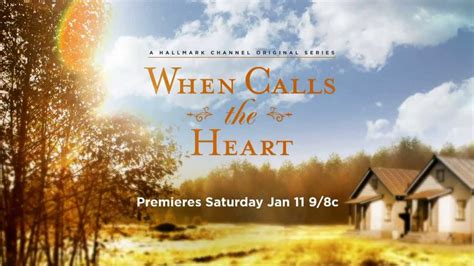 Some things in anthem's story are definitely not everyday life. Hallmark Channel - When Calls The Heart Series Premiere ...