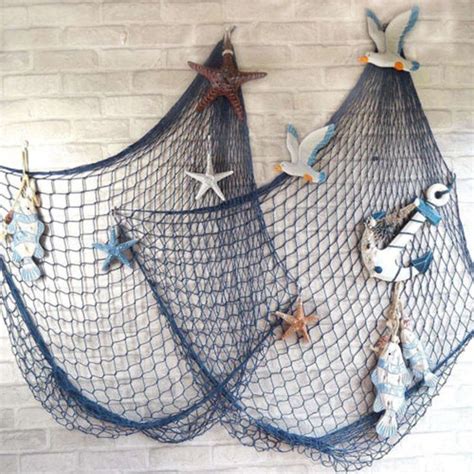 May 17, 2021 · 10 ft. Fishing Nets #eBay Home, Furniture & DIY | Fish net decor, Nautical decor, Hanging wall decor