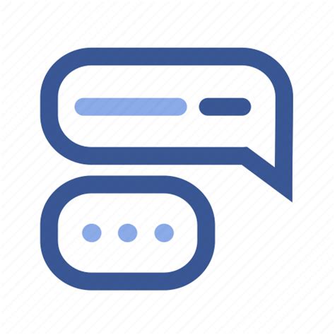 Chat Chating Communication Facebook Message Messenger Text Icon
