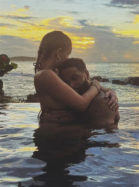 Odell Beckham Jr Girlfriend Lauren Wood Share Steamy Photos