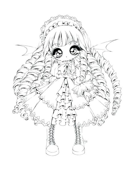 Girl Anime Coloring Pages At Free Printable