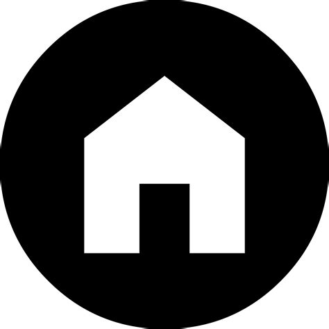 White Home Logo Png