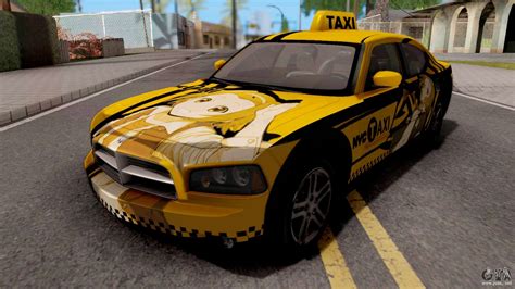 Discover the 2021 dodge charger. Dodge Charger SRT8 Taxi Itasha for GTA San Andreas