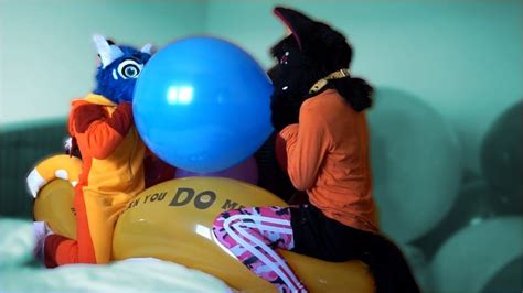 Bouncing Hard And Sit Popping Balloon Nova Furry Print Ses 37 Vid 4
