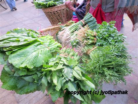 Taste Of Nepal Green Leafy Vegetables साग पात हरु Part 1