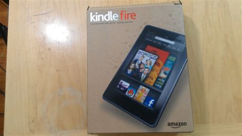 Kindle Fire Unboxing And First Impressions Youtube