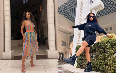 Watch As Thuli Phongolo Takes Over Dubai With Big Cars Jewelry And Trendy Fashion