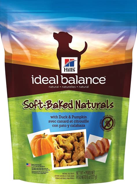 Hills Ideal Balance Soft Baked Naturals With Duck And Pumpkin Dog Treats