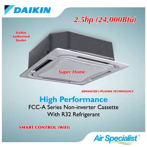 Buy Daikin Hp R Non Inverter Ceiling Cassette Aircond Smart Hot Sex