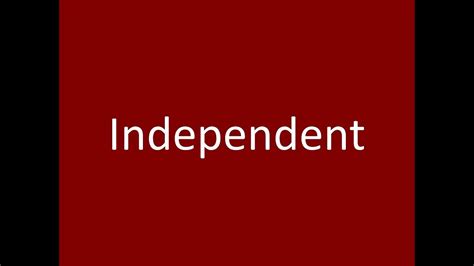 Independent - YouTube