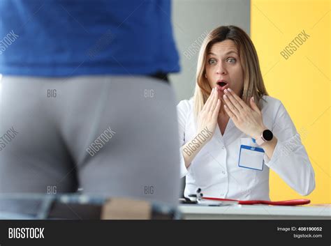 Woman Doctor Examining Image Photo Free Trial Bigstock