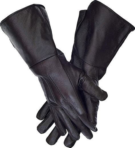 Vistoso Gauntlets Medieval Long Cuff Leather Gloves Buy Online At Best