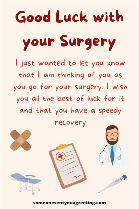 Good Luck For Your Surgery Wishes And Messages Someone Sent You A Greeting