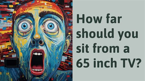 How Far Should You Sit From A 65 Inch Tv Youtube