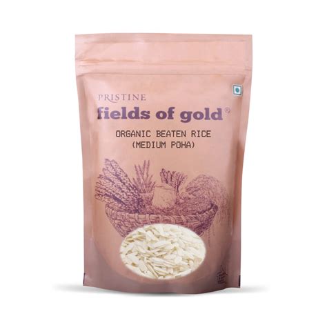 Buy Beaten Rice Poha Rice Flakes Flattened Rice Pristine Organics