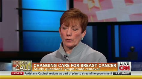 Removing Fewer Lymph Nodes Doesn T Hurt Breast Cancer Survival Cnn Com