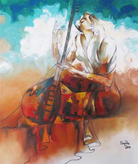 Pakistani Art By Pakistani Fine Artist Sajida Hussain