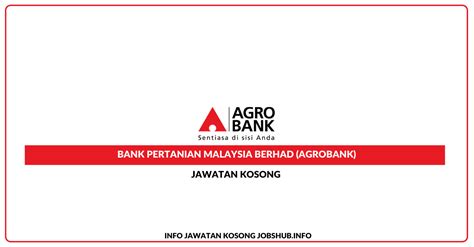 We always look for dynamic, passionate and aspiring individuals to be part of agrobankers. Jawatan Kosong Bank Pertanian Malaysia Berhad (Agrobank ...