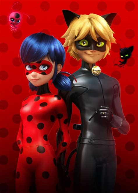 Voici Ladybug Et Chat Noir Miraculous Miraculous Ladybug Wallpaper