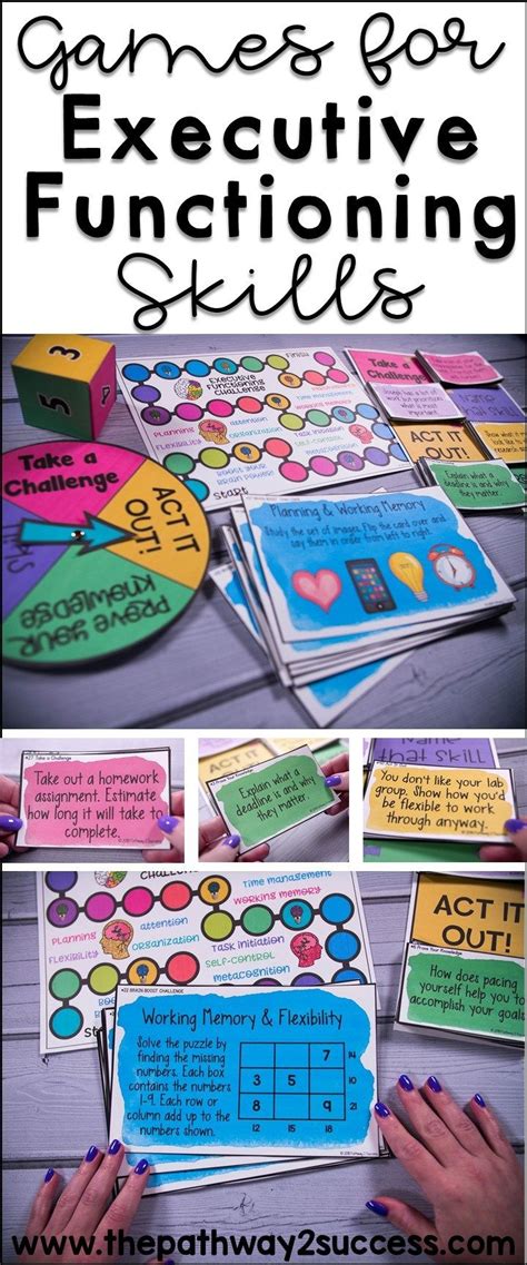 Reminders are crucial for kids with adhd and impaired executive function. Games to Improve Executive Functioning Skills | Executive ...