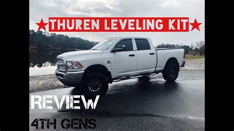 Ram 25003500 Thuren 2 Leveling Kit Review Youtube