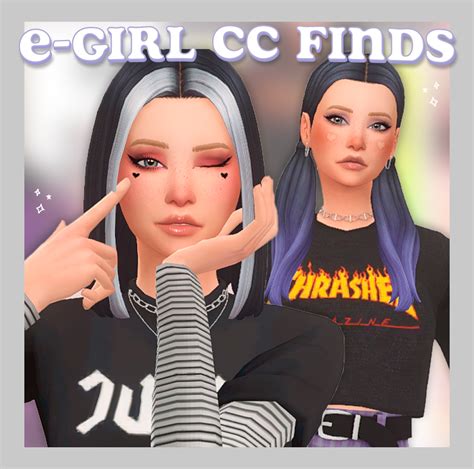 Sims 4 E Girl Cc In 2021 Sims 4 E Girl Cc Sims 4 Sims 4 E Girl