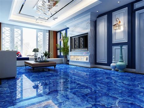 Foshan Floor And Wall Decoration Tile Blue Marble Tile Buy Foshan Floor And Wall Decoration