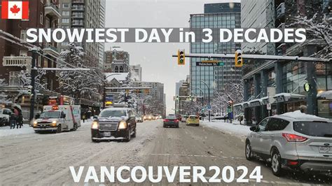 Snowiest Storm Slams Metro Vancouver Canada Explore Vancouver Extreme