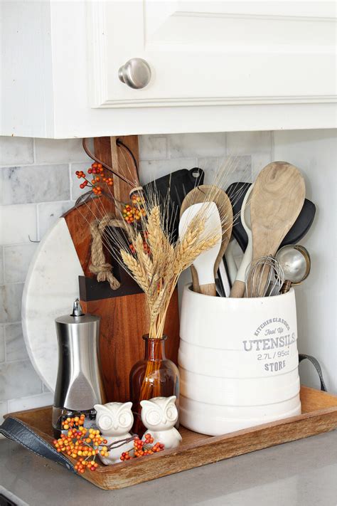 Fall Kitchen Decor Ideas Clean And Scentsible
