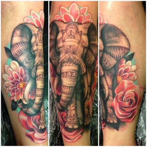 Tribal Elephant Tattoo By Joseph Matisa Tattoos Pinterest