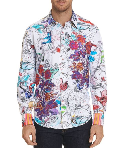 Robert Graham Limited Edition Petal To The Metal Classic Fit Shirt