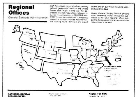 Figure 4 22regional Offices Of The General Services Administration Gsa