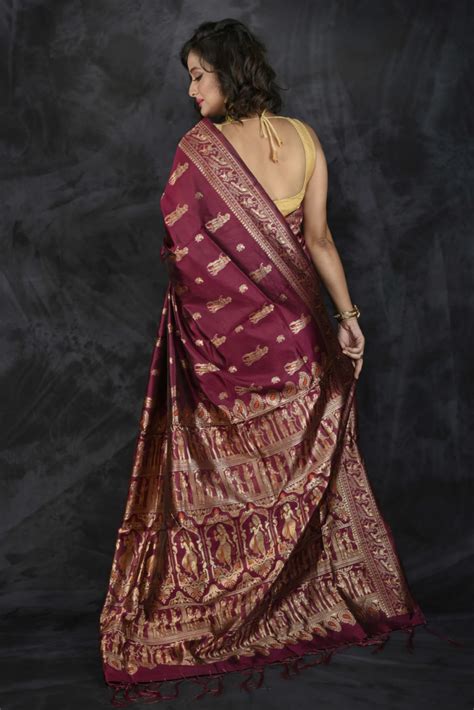 baluchari sarees of bengal buy online the cultural heritage of india