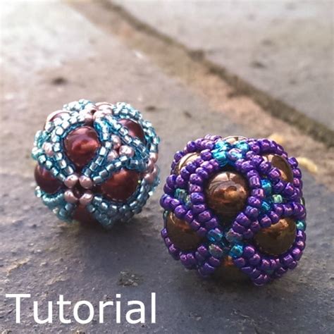 Magic Eight Beaded Bead Patterntutorial Instant Download Etsy