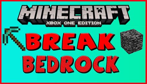 ☛minecraft Xbox Oneps4 How To Break Bedrock Tu31cu19☚ Youtube