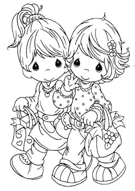Free Easy To Print Precious Moments Coloring Pages Precious Moments