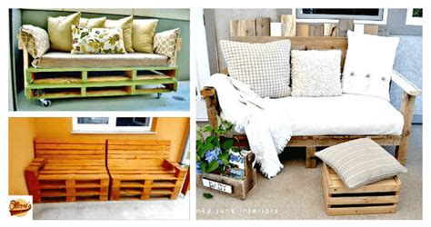 Living rooms are the most relaxing space in a house and couches are definitely made for a massive part of the unwinding process. Pallet Couch - 21 DIY Pallet Sofa Plans ⋆ DIY Crafts