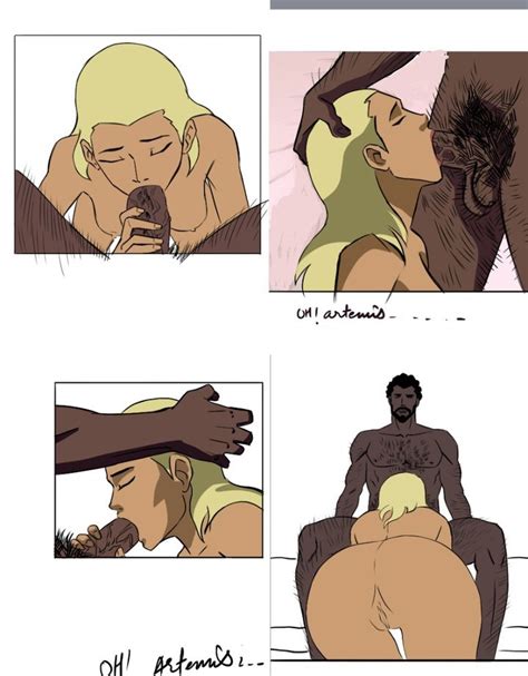 Rule 34 Artemis Crock Ass Black Lightning Blonde Hair Comic Panel Dark Skinned Male Dark Skin