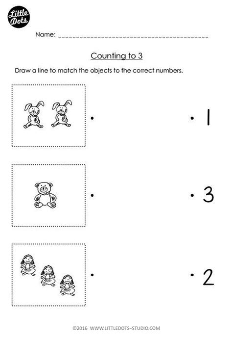 One To One Correspondence Worksheets | 99Worksheets