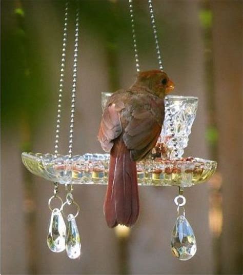 This will be a thick, stiff mixture, but it is important to blend it well otherwise the ornaments. Beautiful DIY Tea Cup Bird Feeders - Do-It-Yourself Fun Ideas | Tea cup bird feeder, Bird houses ...