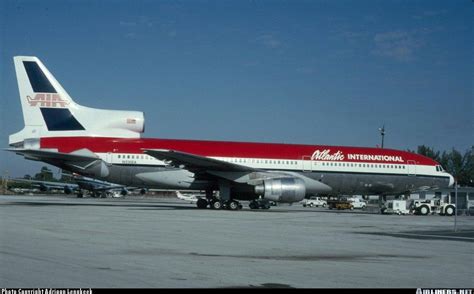 Atlantic International Lockheed L 1011 As Featured In Passenger 57 1992 Hollywood Movie