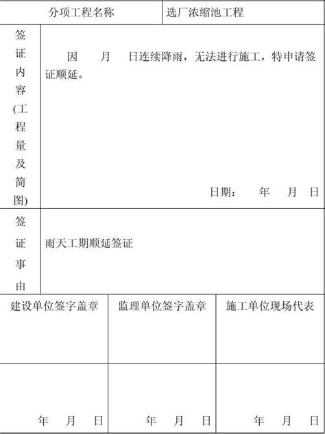 施工现场临时签证单word文档在线阅读与下载无忧文档